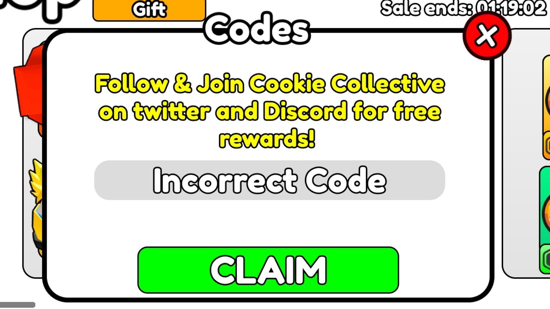 Viral Simulator invalid code issue (Image via Roblox)